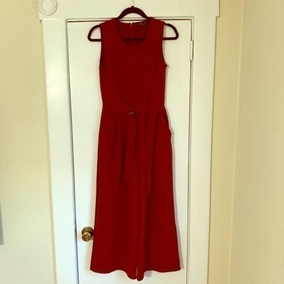 Romeo and Juliet Wide Leg Ankle Jumpsuit Medium - Picture 3 of 12